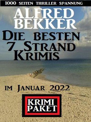 cover image of Die besten 7 Strand Krimis im Januar 2022